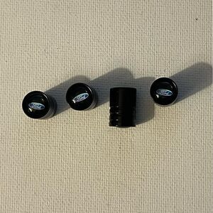 Ford valve Stem caps in Black set of 4 NWT